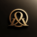DALL·E 2023-12-19 13.52.22 - A minimalistic logo design focusing exclusively on the alpha (α) and omega (Ω) symbols from the Greek alphabet for 'Alpha et Omega Studio'. The symbol